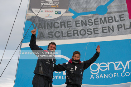 NORMANDY CHANNEL RACE 2015 - ARRIVEES