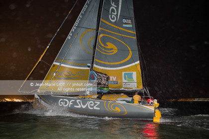 TRANSAT JACQUES VABRE 2013 GDF SUEZ - S.ROGUES ET F.DELAHAYE VAINQUEURS EN CLASS 40