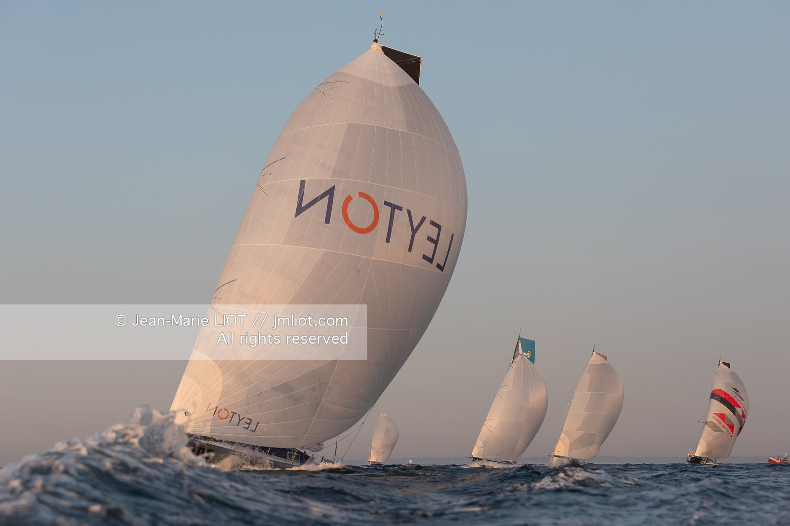 NORMANDY CHANNEL RACE 2020 - DEPART