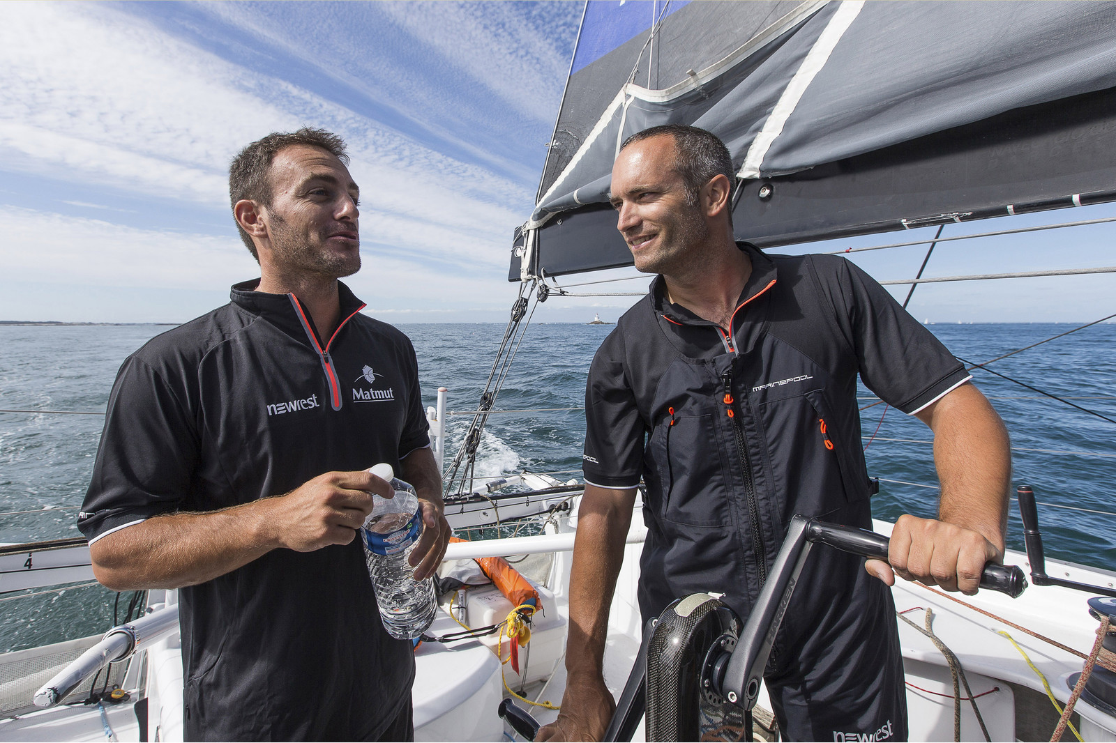 IMOCA NEWREST MATMUT - SKIPPER : FABRICE AMEDEO