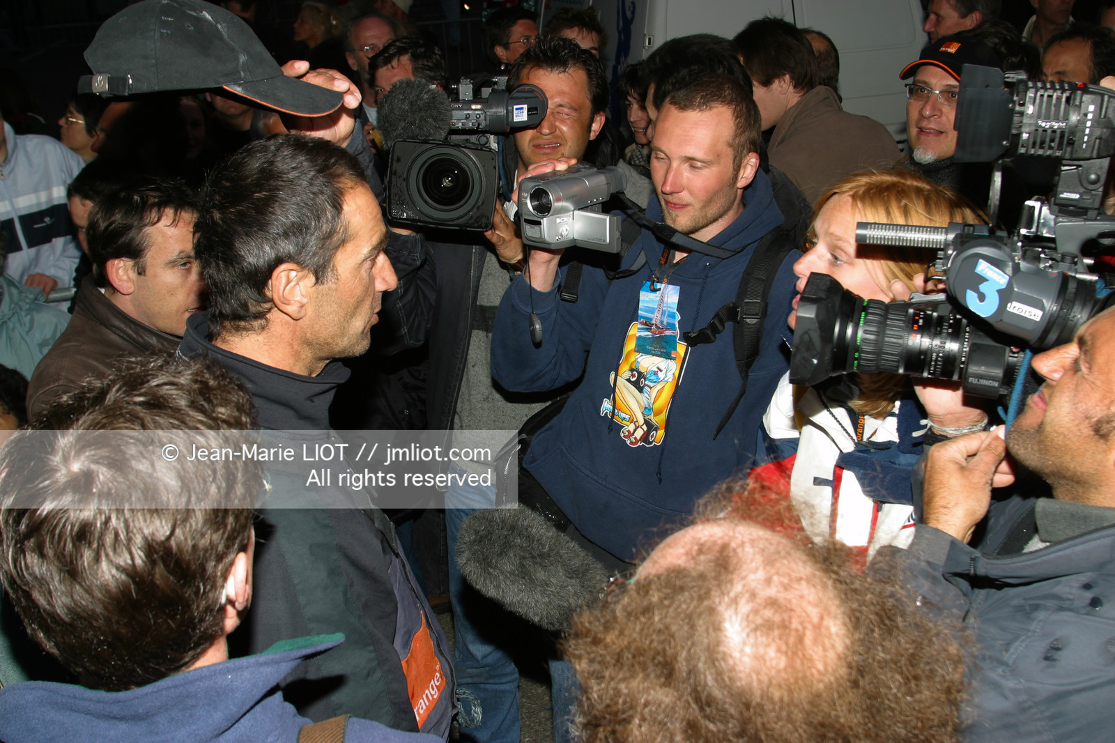 ARRIVEE ORANGE 2 BRUNO PEYRON