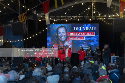 THOMAS COVILLE - ARKEA ULTIM CHALLENGE - ARRIVEE