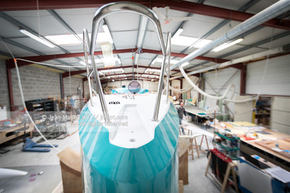 NICOLAS TROUSSEL 2018 - CLASS 40 CORUM - CHANTIER - PORTRAIT