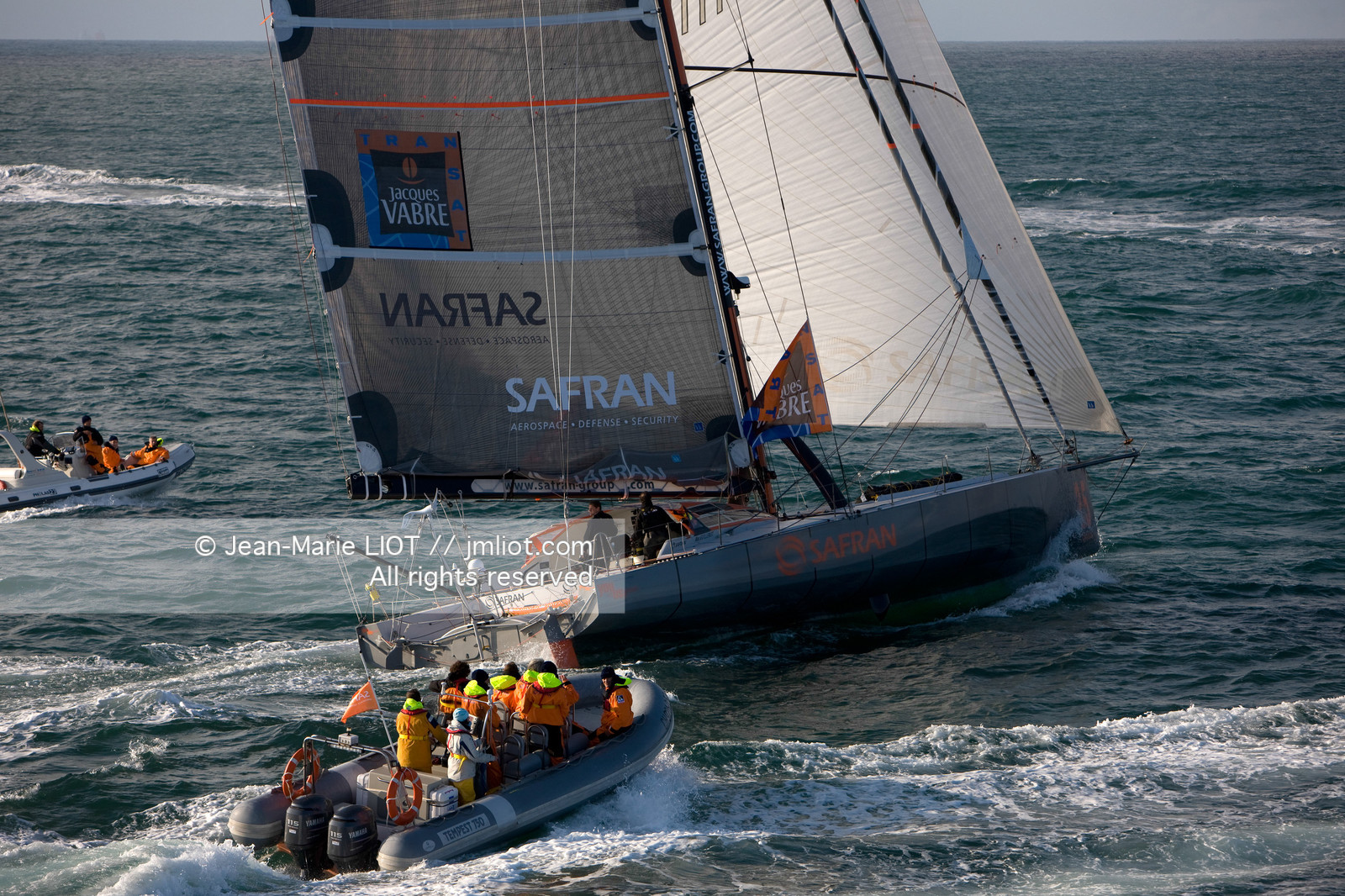 DEPART DE LA TRANSAT JACQUES VABRE.