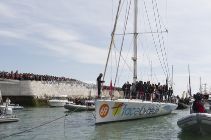 VENDEE GLOBE 2016-2017 - SEBASTIEN DESTREMAU - TECHNOFIRST - ARRIVEE
