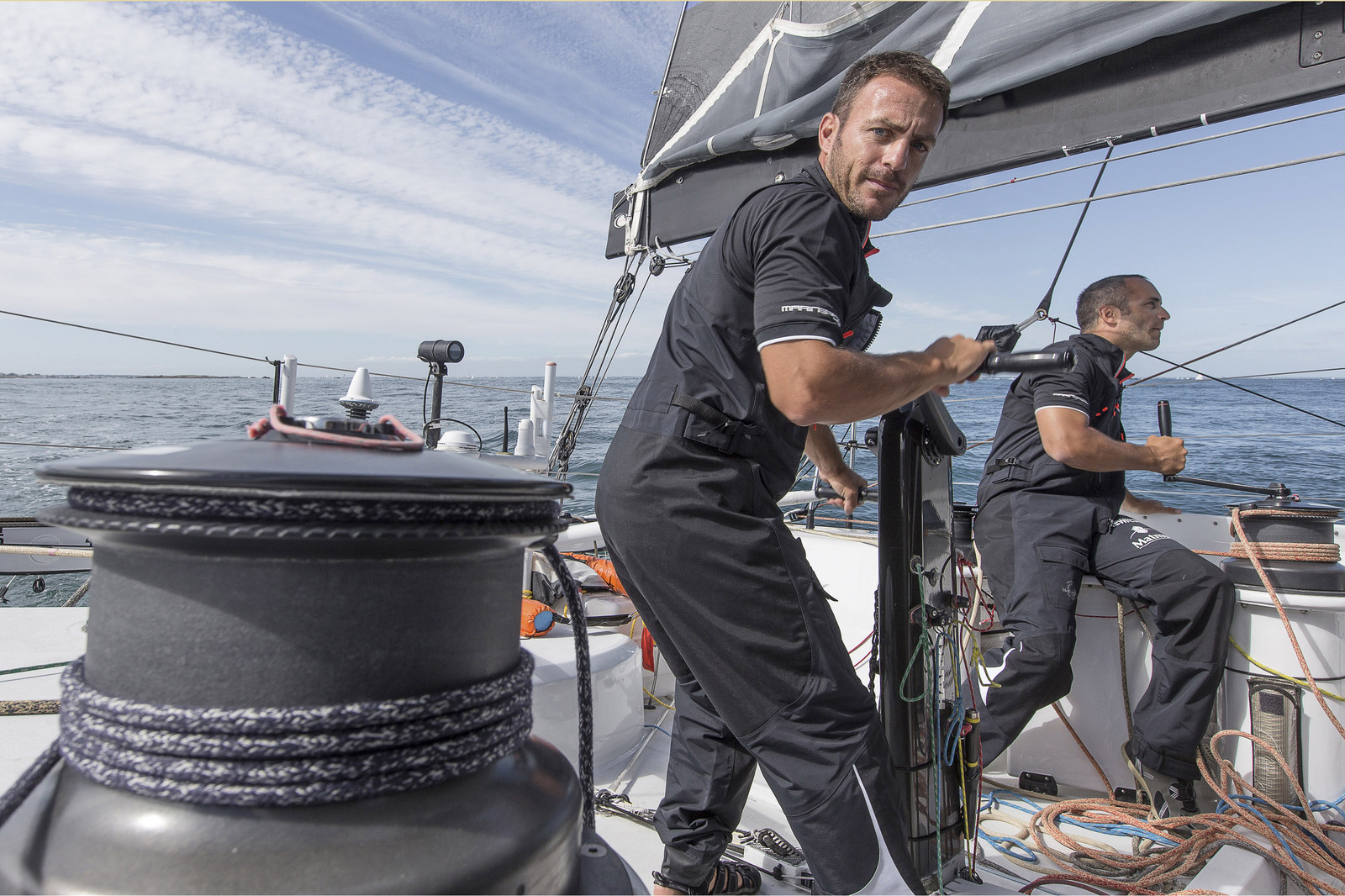 IMOCA NEWREST MATMUT - SKIPPER : FABRICE AMEDEO