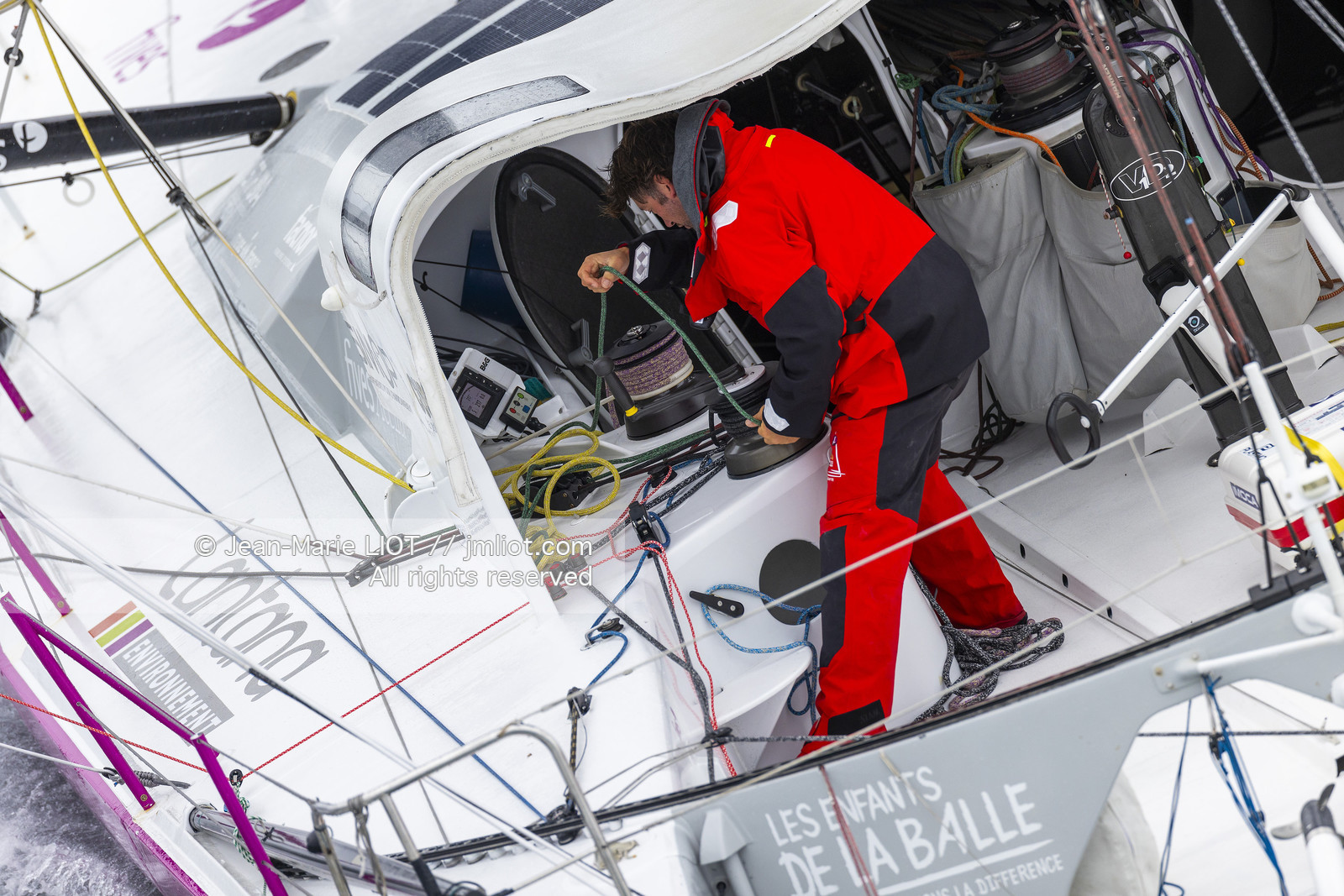 LOUIS DUC 2024 - IMOCA FIVES GROUP – LANTANA ENVIRONNEMENT - VENDEE GLOBE 2024-2025