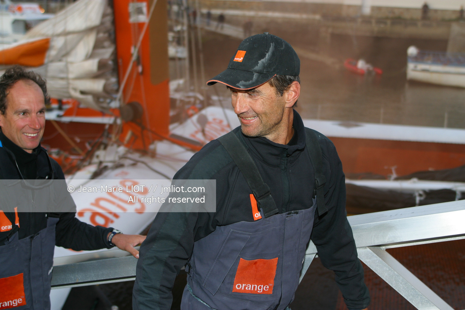 ARRIVEE ORANGE 2 BRUNO PEYRON