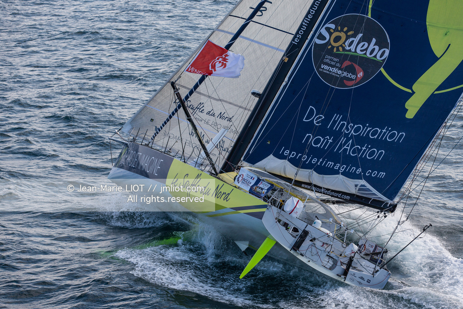 VENDEE GLOBE 2016-2017 -THOMAS RUYANT - LE SOUFFLE DU NORD POUR LE PROJET