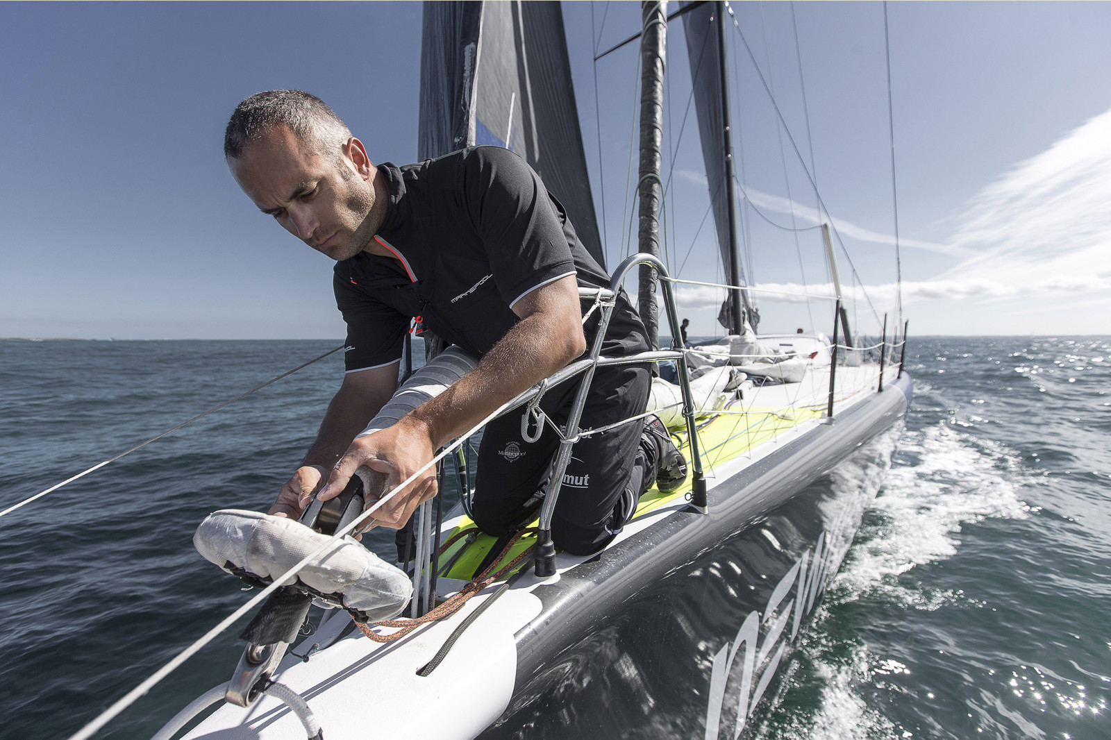 IMOCA NEWREST MATMUT - SKIPPER : FABRICE AMEDEO
