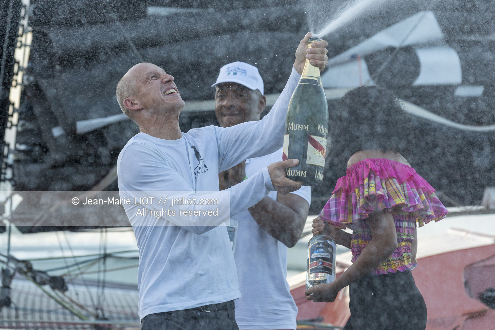 ARMEL TRIPON - ROUTE DU RHUM 2018 - ARRIVEE