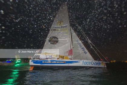 VENDEE GLOBE 2016-2017 - SEBASTIEN DESTREMAU - TECHNOFIRST - ARRIVEE