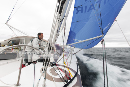 SAILING ARMEL LE CLEACH BRIT AIR IMOCA