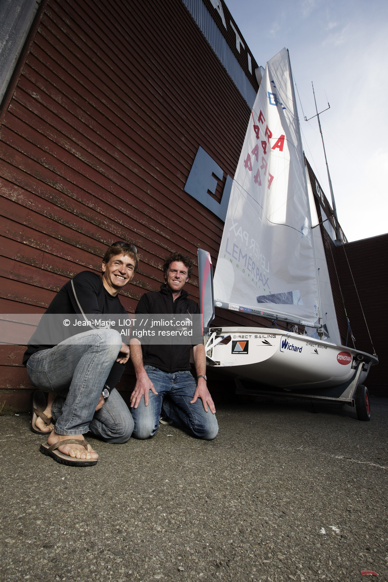 470 : LEBOUCHER-LE BERRE A L'ENTRAINEMENT