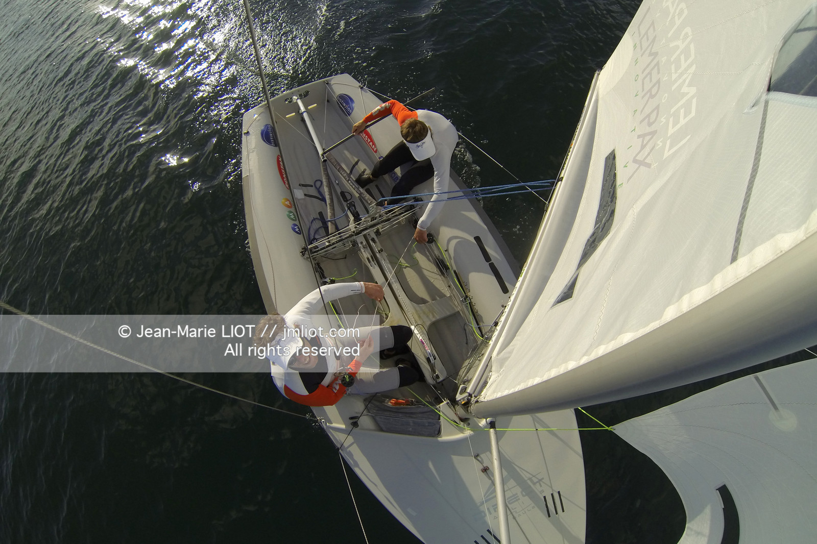 470 : LEBOUCHER-LE BERRE A L'ENTRAINEMENT