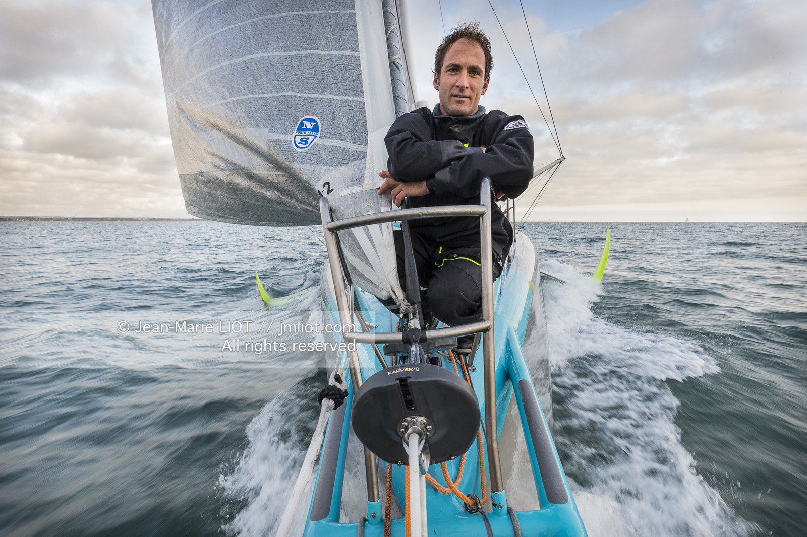 SAILING - TRANSAT JACQUES VABRE 2017 - FENETREA MIX BUFFET - ERWAN LE ROUX - VINCENT RIOU