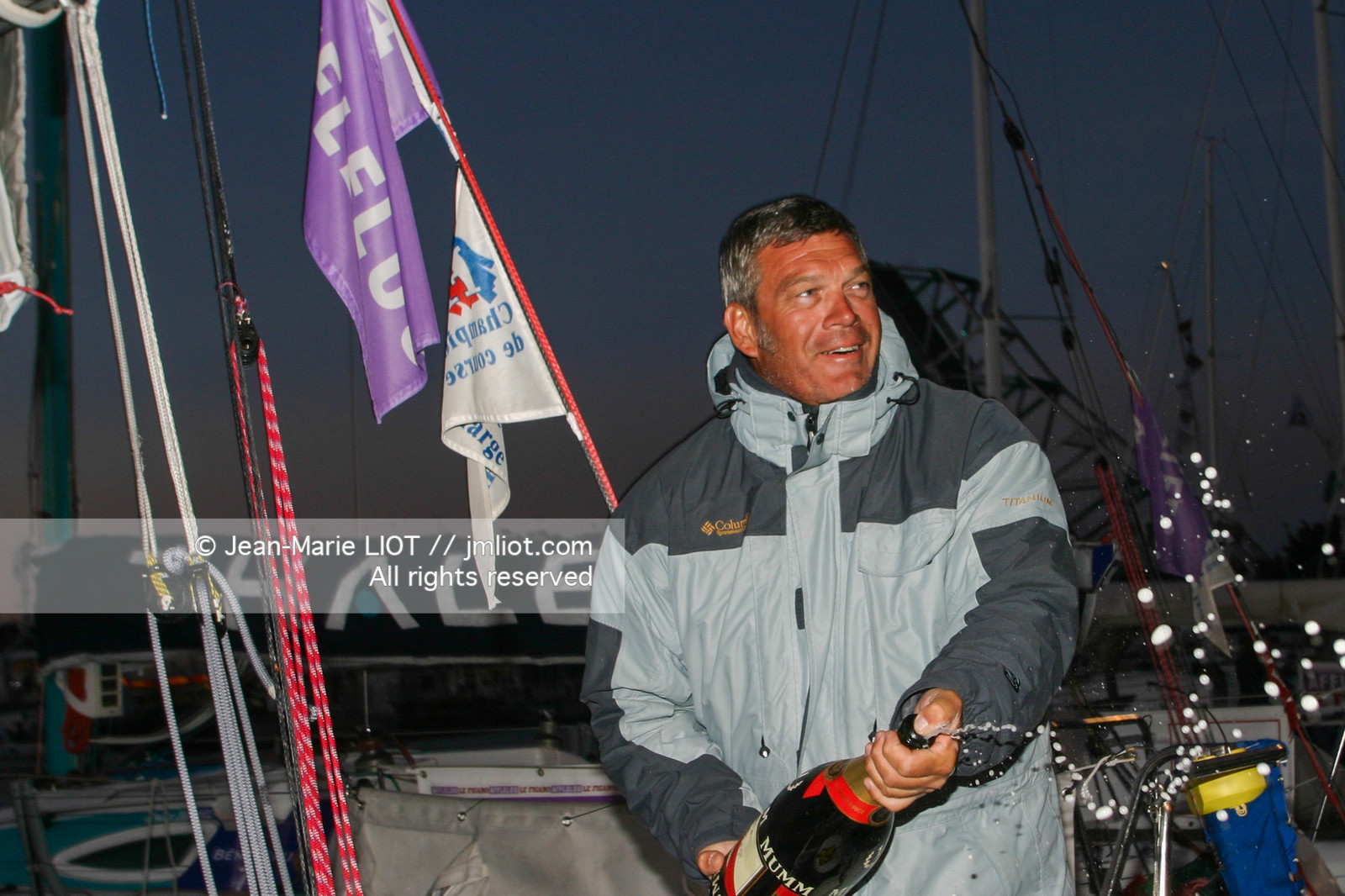 SOLITAIRE DU FIGARO 2003 - ARRIVEE
