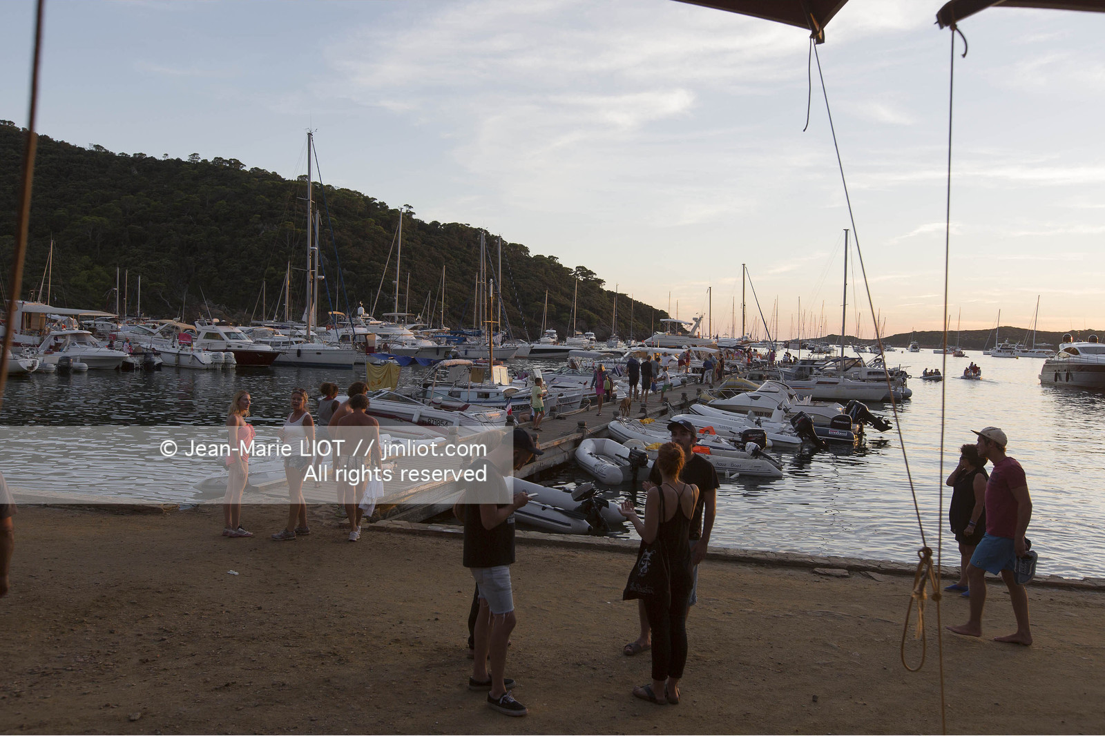 Aout 2015 mouillage à Porquerolles, découverte de l'île..Photos © JEAN-MARIE LIOT - www.jmliot.com
