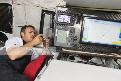 SAILING - TRANSAT JACQUES VABRE 2017 - FENETREA MIX BUFFET - ERWAN LE ROUX - VINCENT RIOU