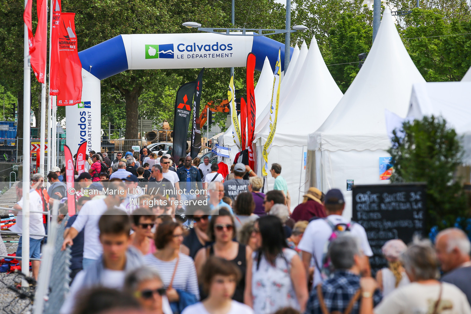 NORMANDY CHANNEL RACE 2018 - PRE DEPART