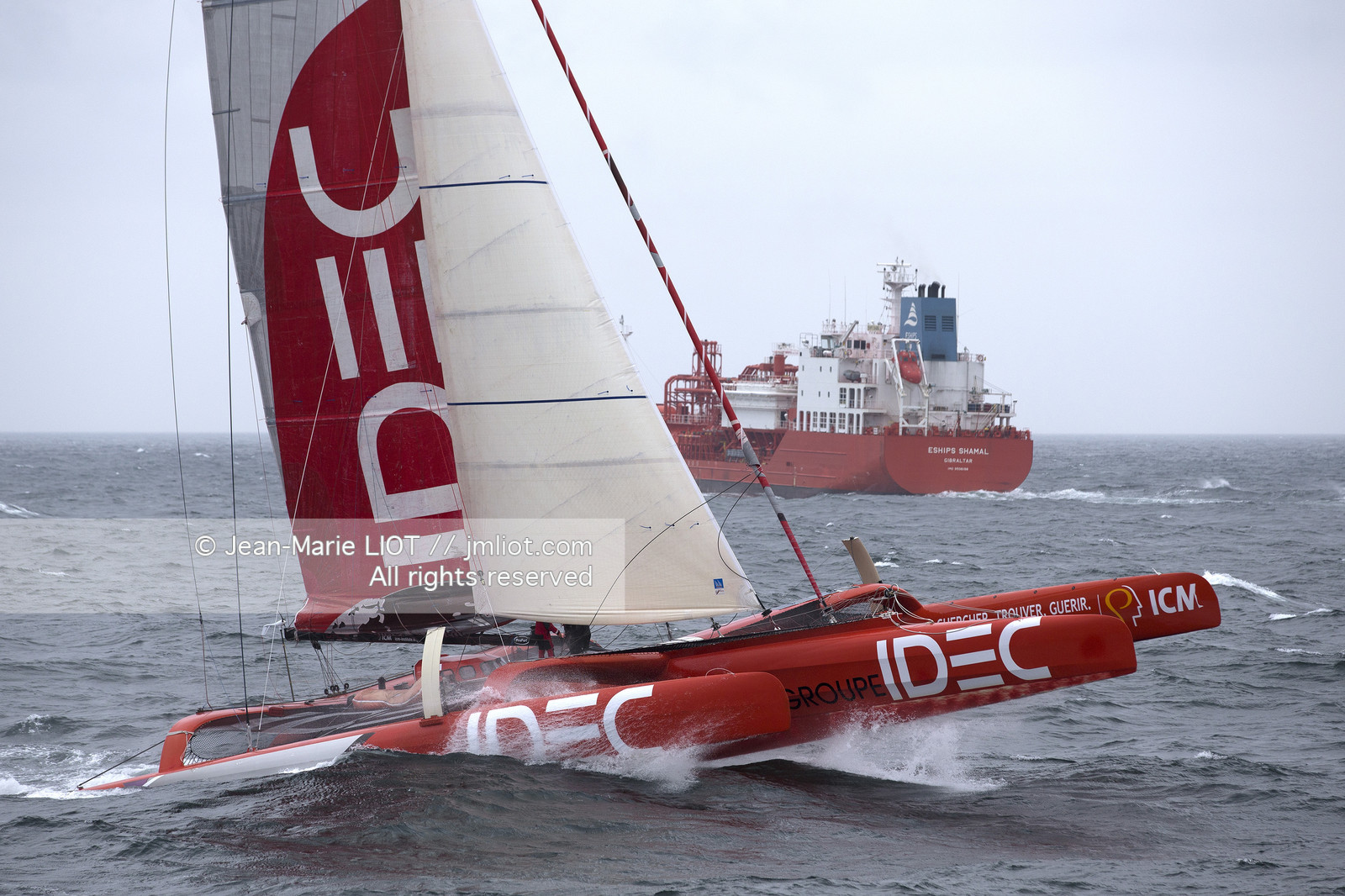 SAILING - NORTH ATLANTIC MULTI SOLO RECORD 2013