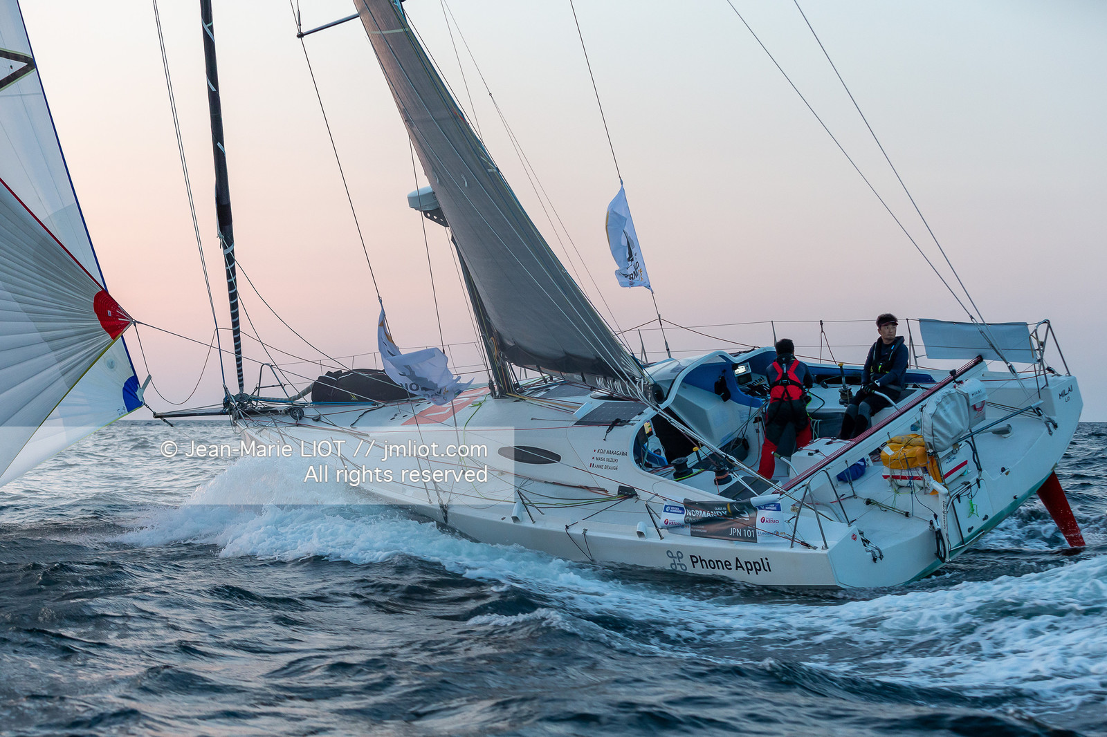 NORMANDY CHANNEL RACE 2020 - DEPART