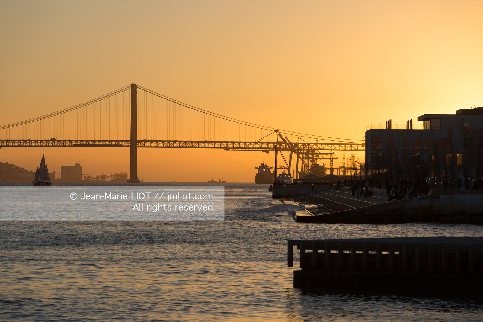 Lisbonne, capitale portugaise.
