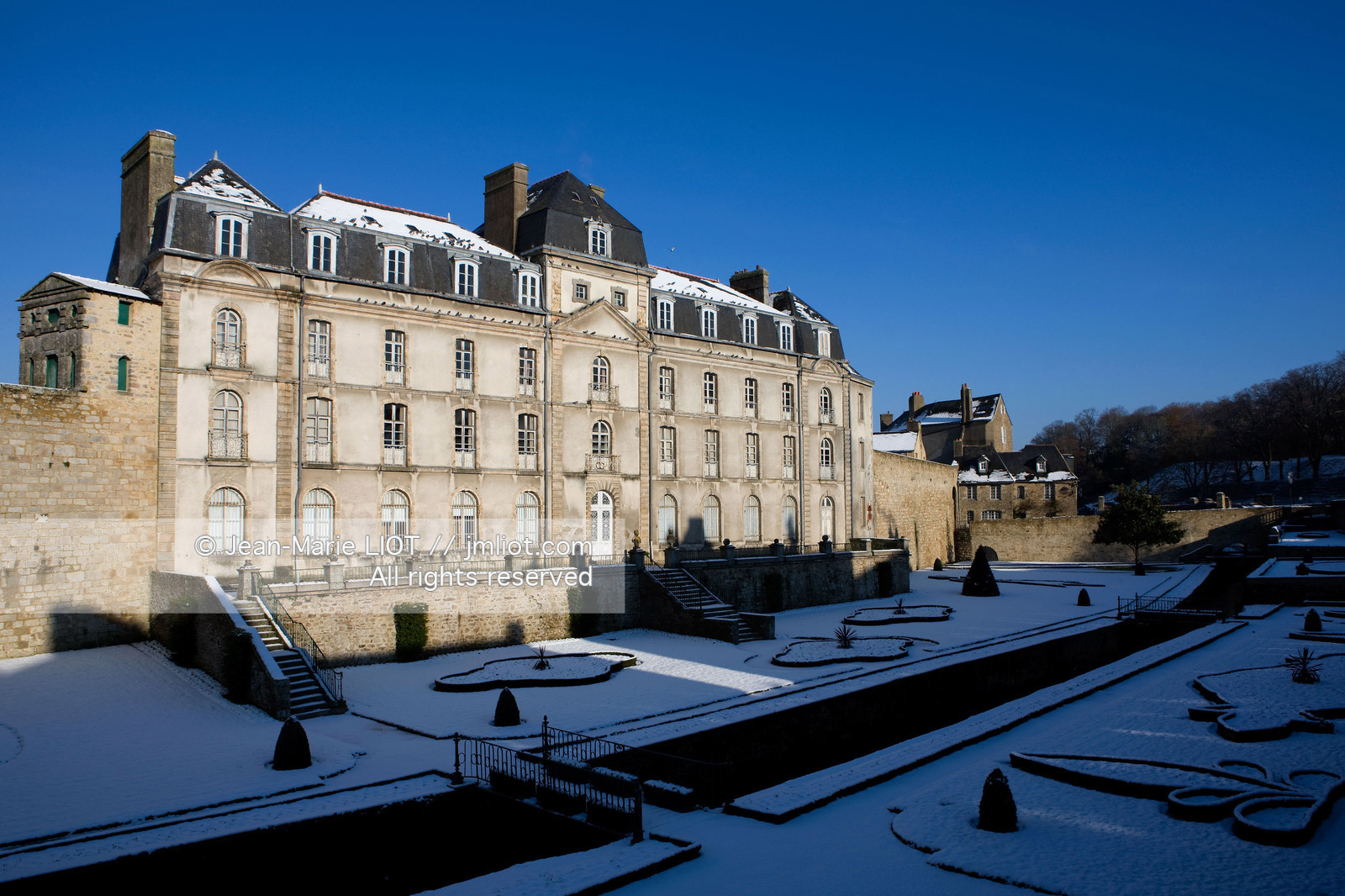VANNES SOUS LA NEIGE