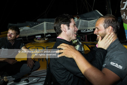 TRANSAT JACQUES VABRE 2013 GDF SUEZ - S.ROGUES ET F.DELAHAYE VAINQUEURS EN CLASS 40