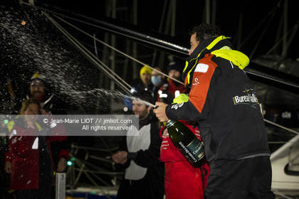 VENDEE GLOBE 2020-2021 - ARRIVEE LOUIS BURTON