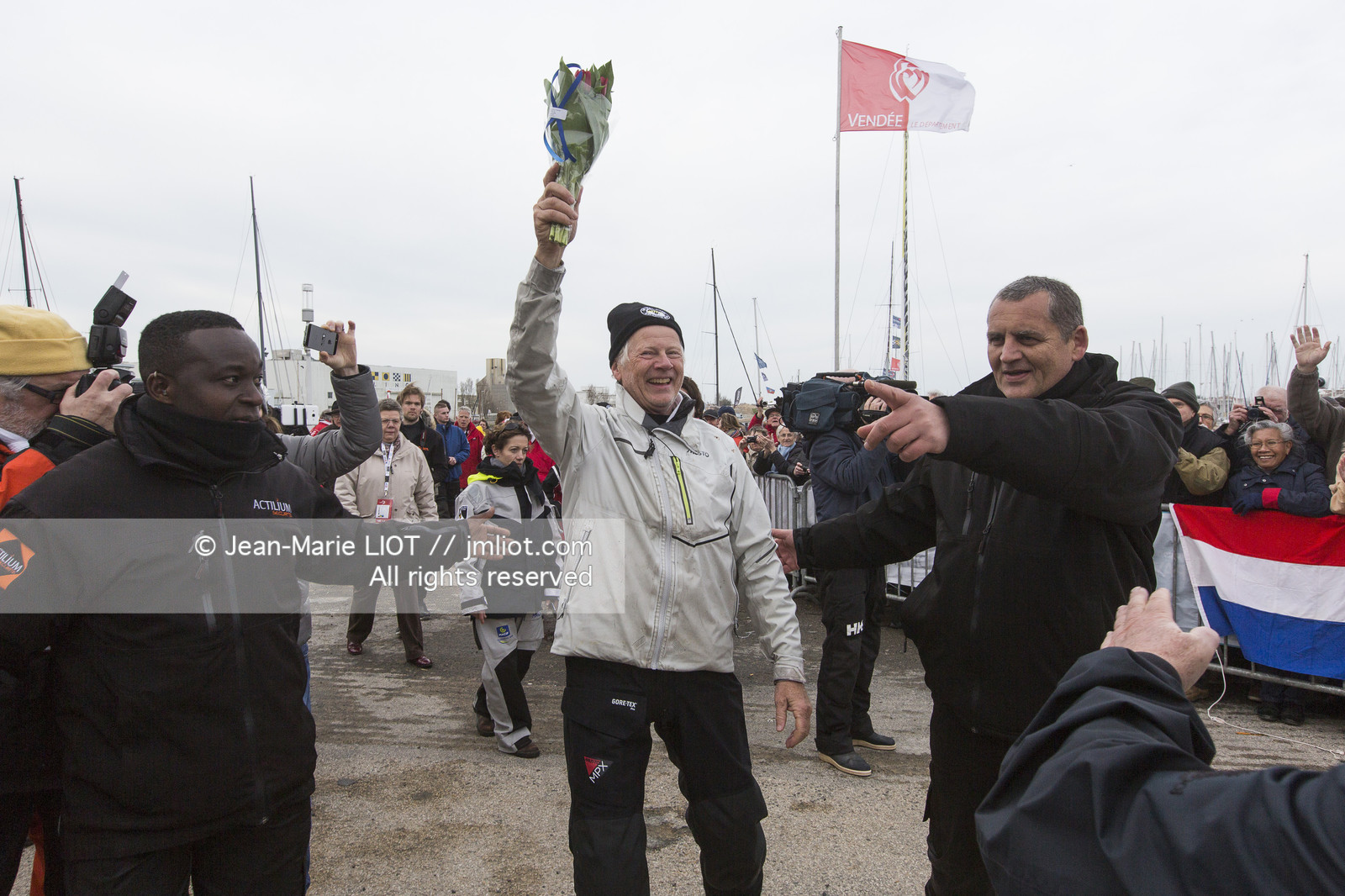 VENDEE GLOBE 2016-2017 - PIETER HEEREMA - NO WAY BACK - ARRIVEE