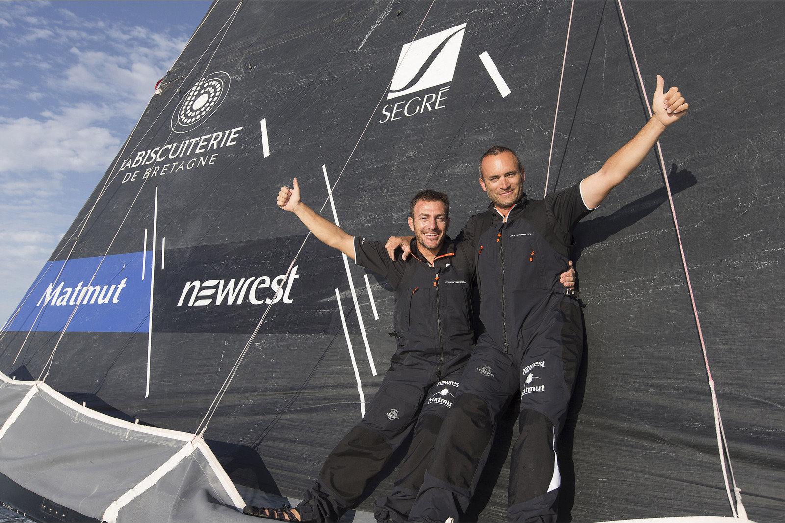 IMOCA NEWREST MATMUT - SKIPPER : FABRICE AMEDEO