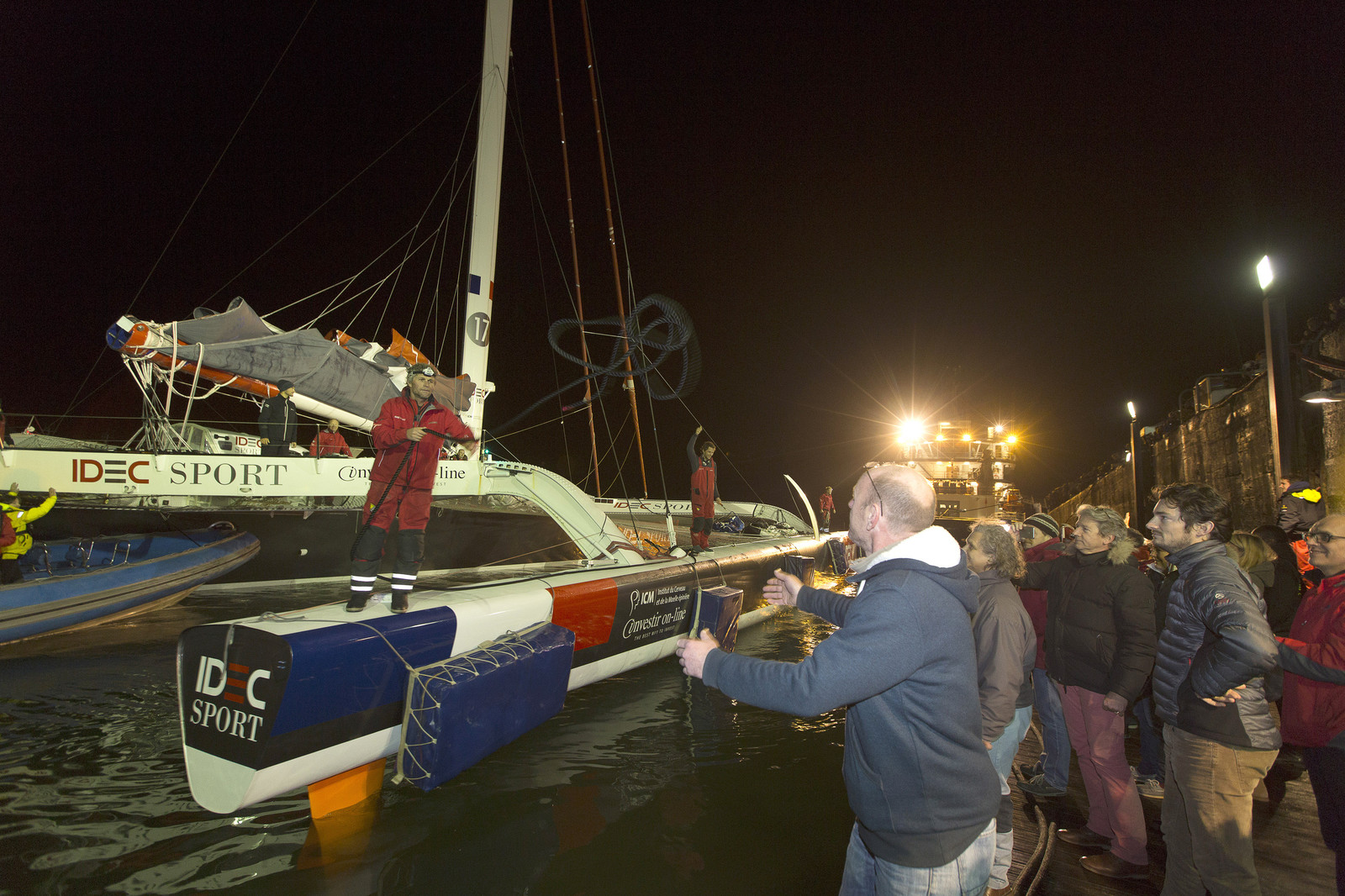 SAILING - IDEC SPORT JULES VERNE TROPHY RECORD ATTEMPT