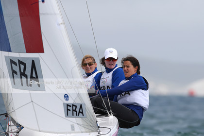 LONDON 2012 - SAILING - COURSE ELLIOTT 6M WOMEN.