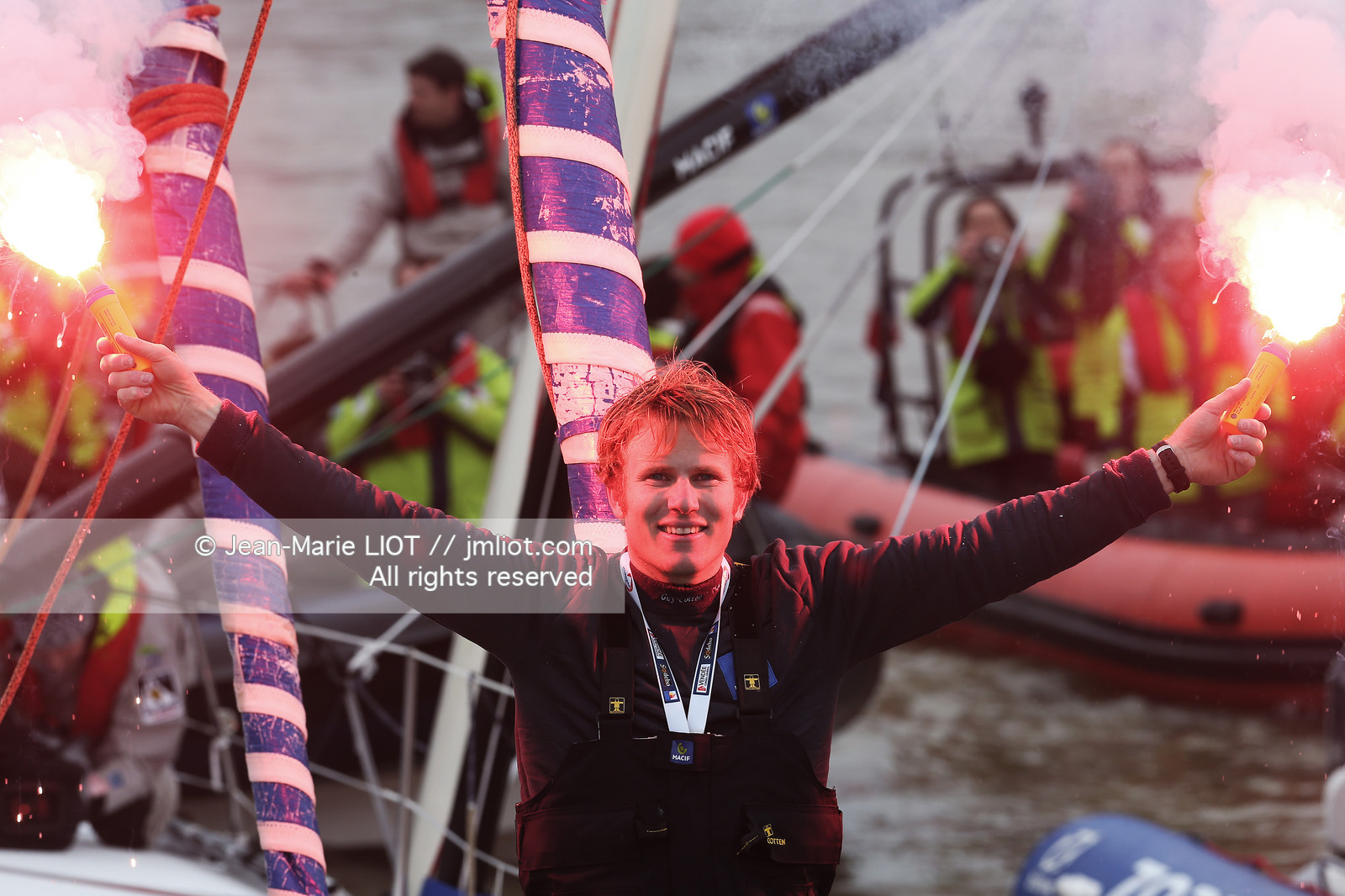 ARRIVEE FRANCOIS GABART