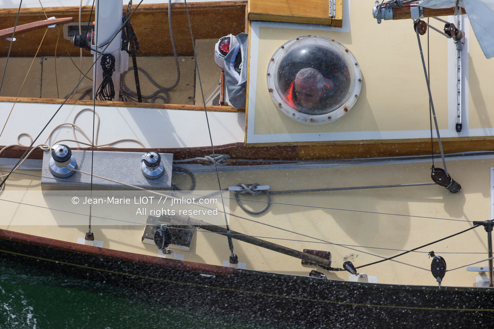 LOICK PEYRON A BORD DE PEN DUICK II