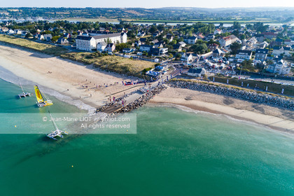 Tour Voile 2018, acte de Barneville-Carteret, le 12 juillet 2018..Photo : Jean-Marie LIOT   ASO
