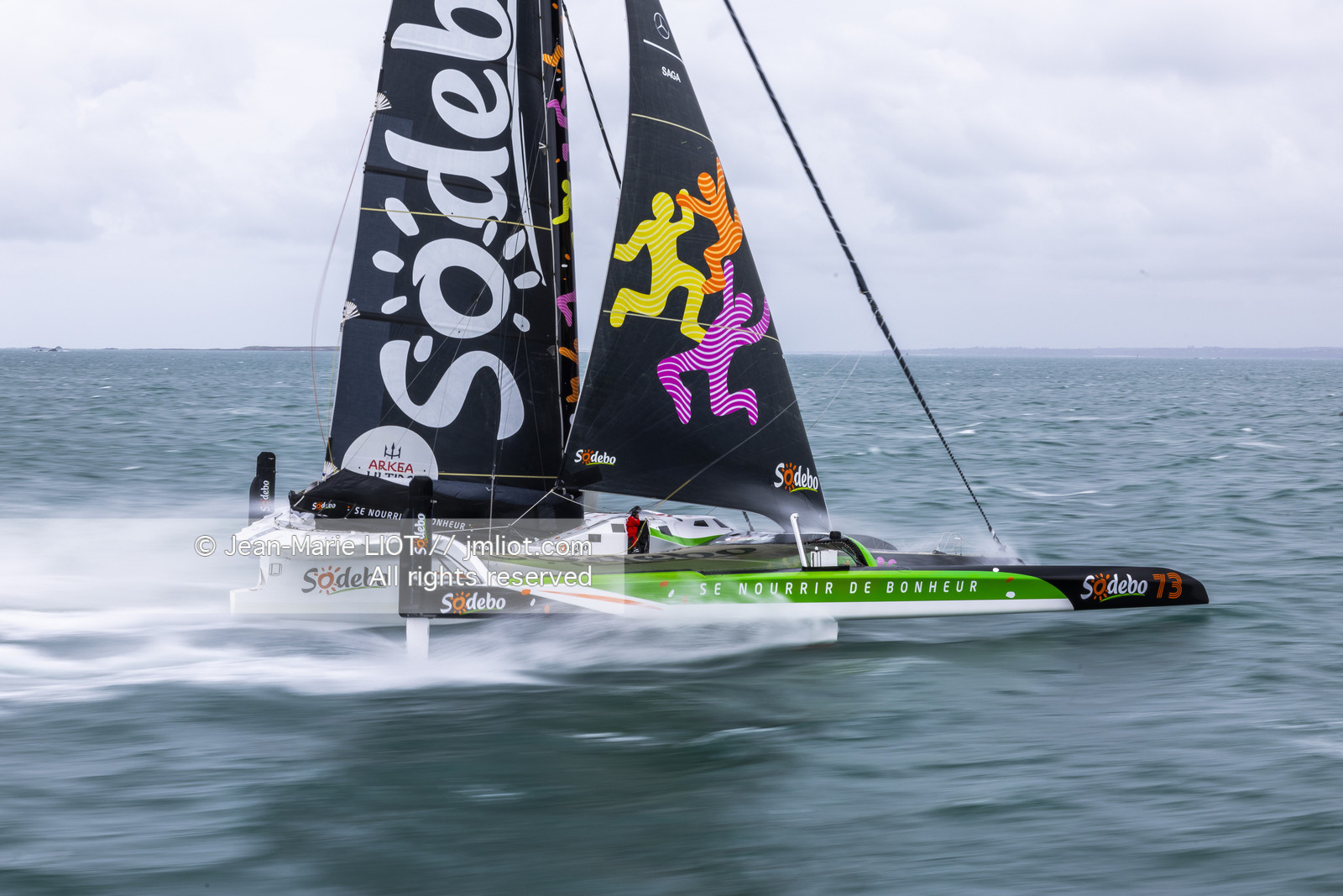 THOMAS COVILLE - ARKEA ULTIM CHALLENGE - ARRIVEE