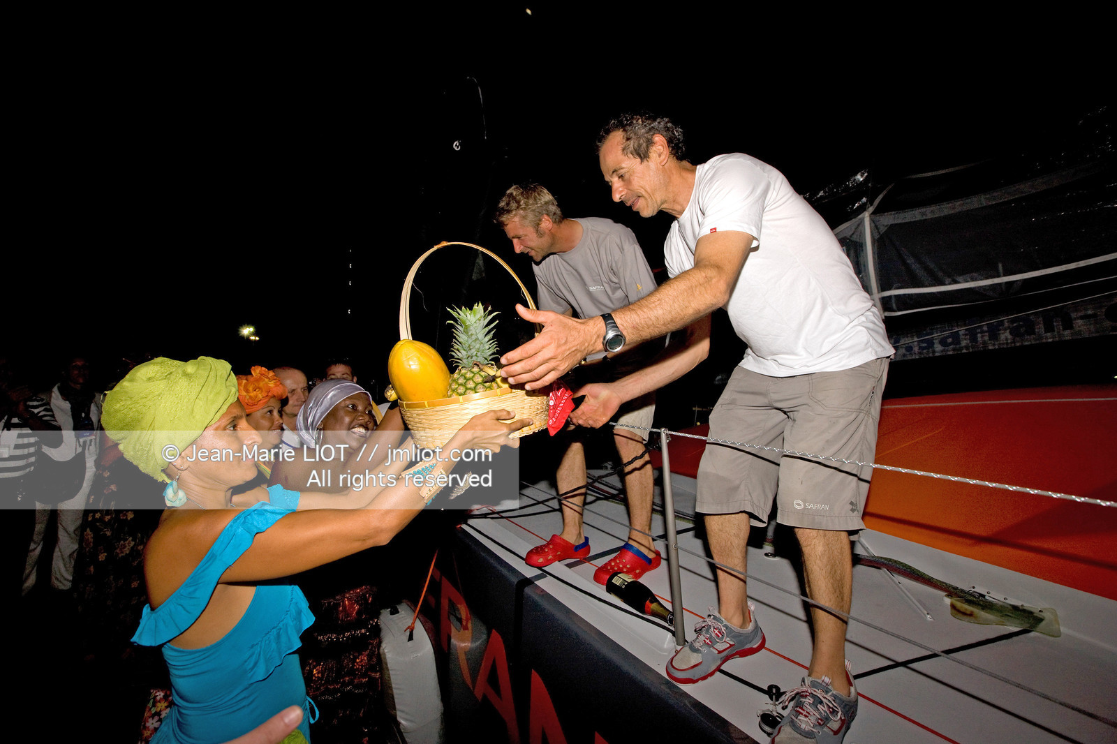 TRANSAT JACQUES VABRE 2011-ARRIVEE SAFRAN.