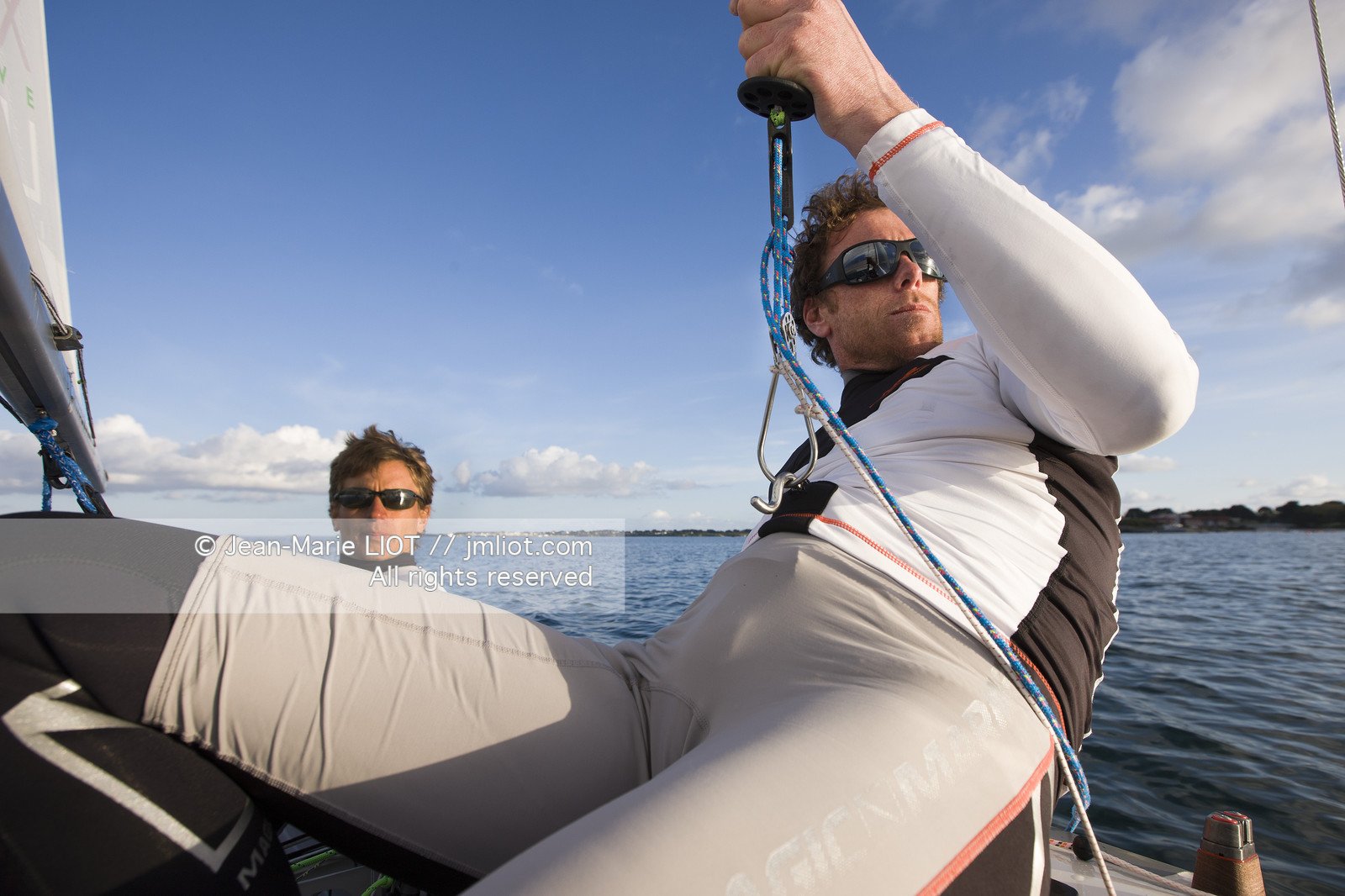 470 : LEBOUCHER-LE BERRE A L'ENTRAINEMENT