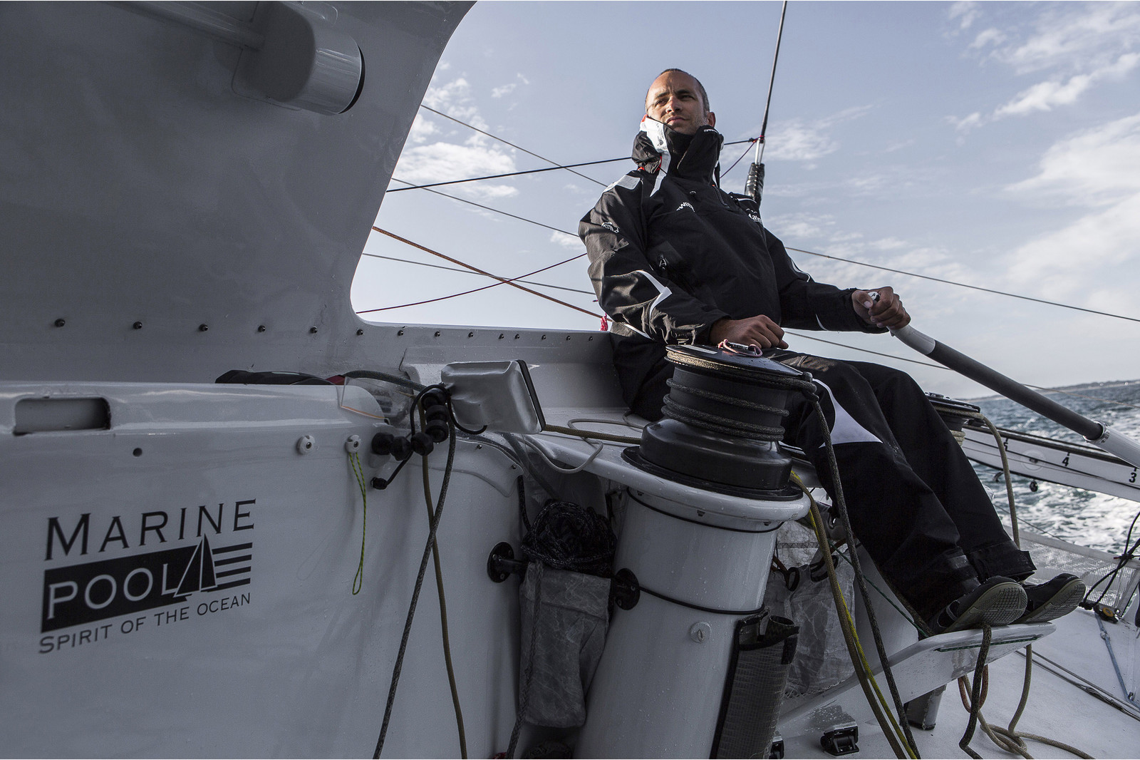 IMOCA NEWREST MATMUT - SKIPPER : FABRICE AMEDEO