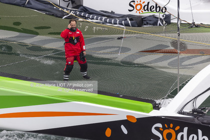 THOMAS COVILLE - ARKEA ULTIM CHALLENGE - ARRIVEE