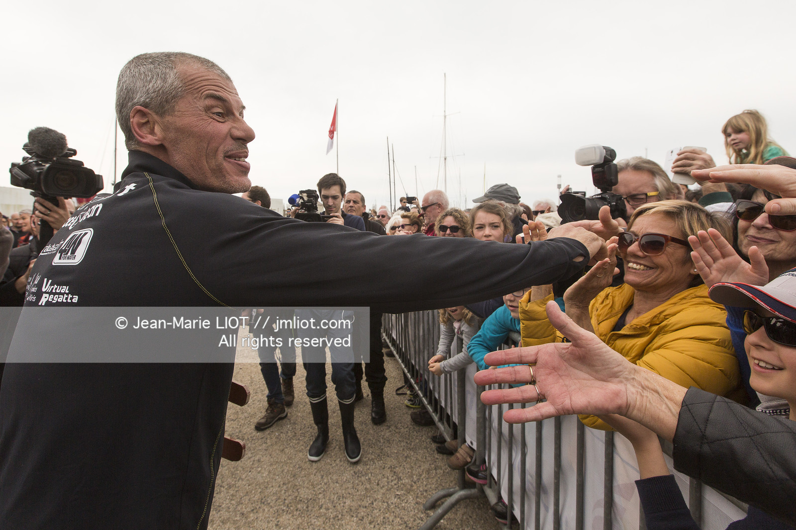 VENDEE GLOBE 2016-2017 - SEBASTIEN DESTREMAU - TECHNOFIRST - ARRIVEE