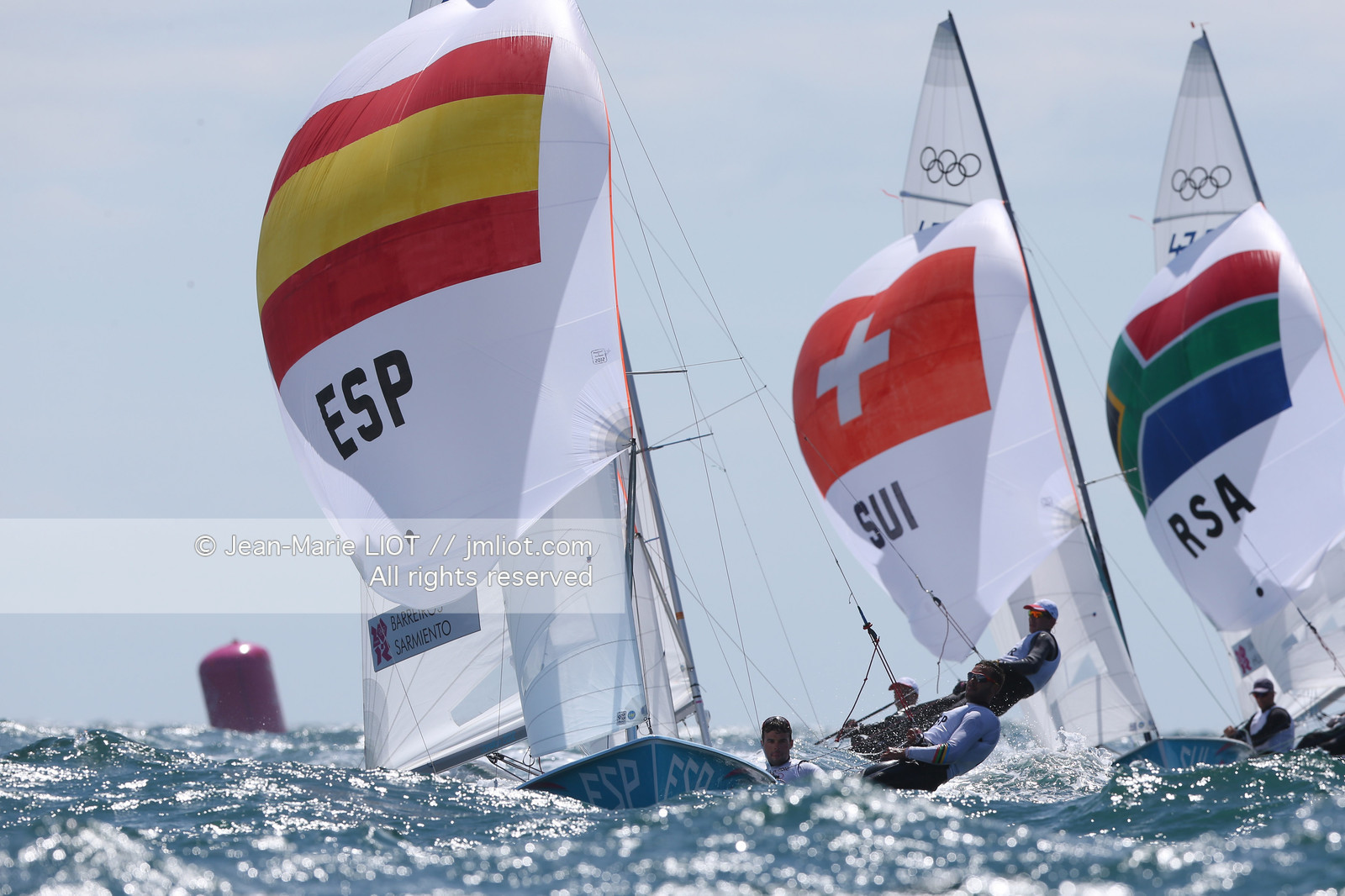 LONDON 2012 - SAILING - 470 MEN.
