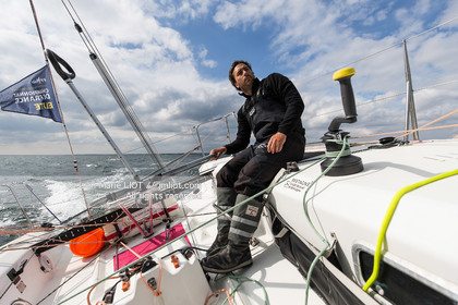 FIGARO BRETAGNE CREDIT MUTUEL 2017 - SEBASTIEN SIMON ET PIERRE RHIMBAULT