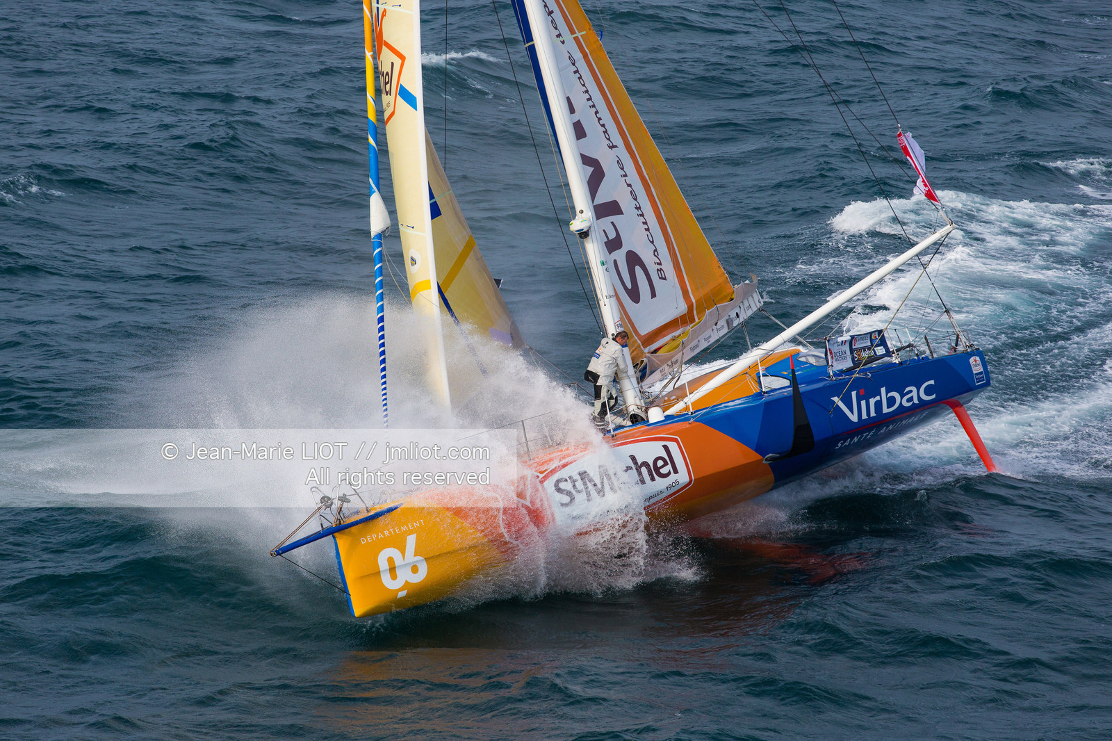 VENDEE GLOBE 2016-2017 - JEAN - PIERRE DICK - ST MICHEL