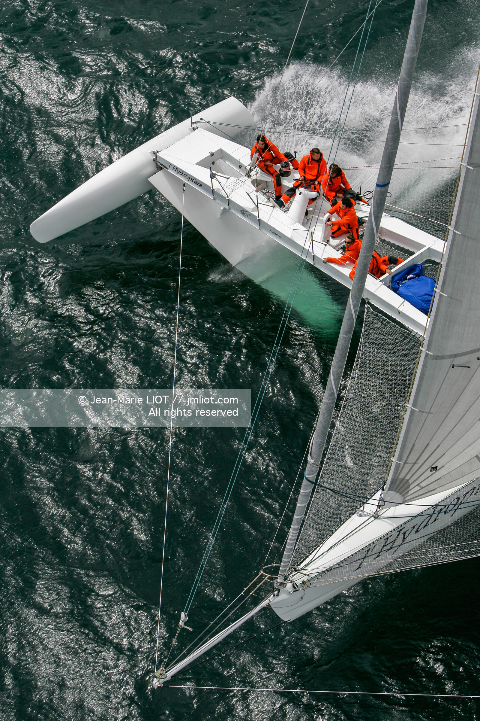 UN VOL EN HYDROPTERE