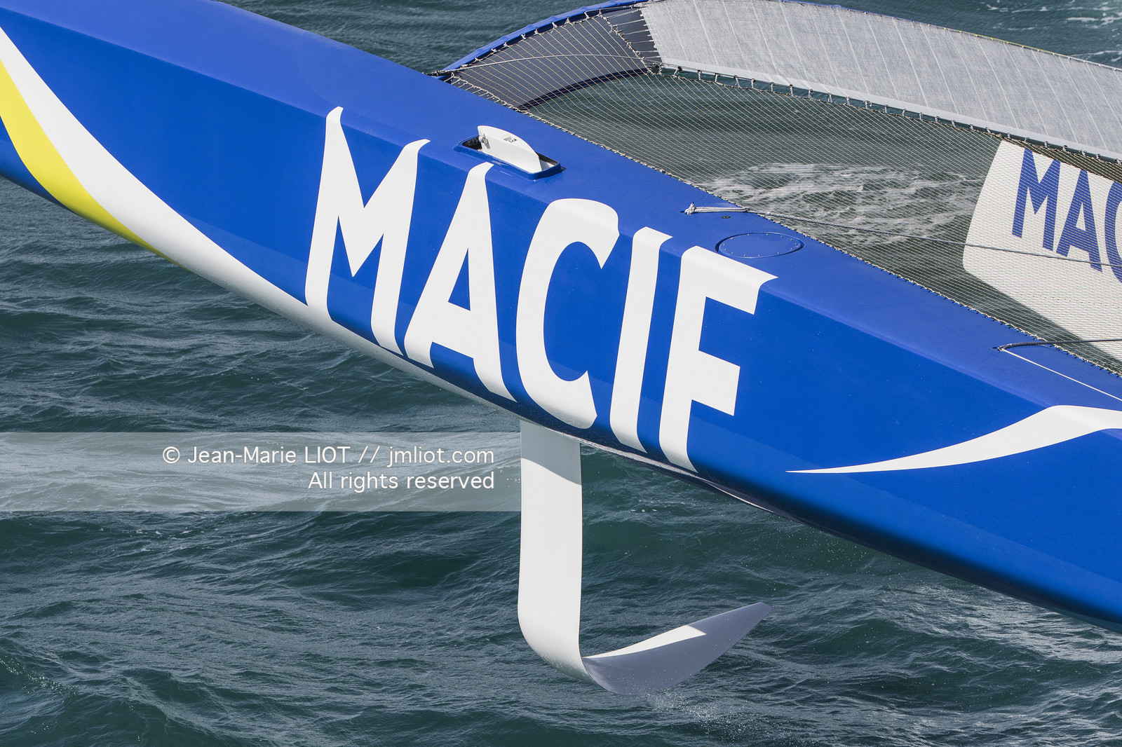 SAILING - ULTIME MACIF AERIAL MARCH 2016