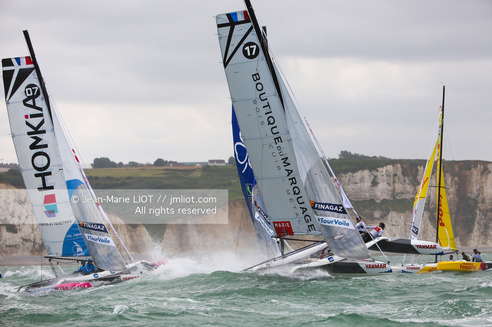 Tour de France à la Voile 2016, étape de Dieppe, le 11 juillet 2016. Crédit photo : Jean-Marie LIOT .