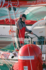 MAXI TRIMARAN SODEBO - THOMAS COVILLE - RECORD TOUR DU MONDE EN SOLITAIRE..